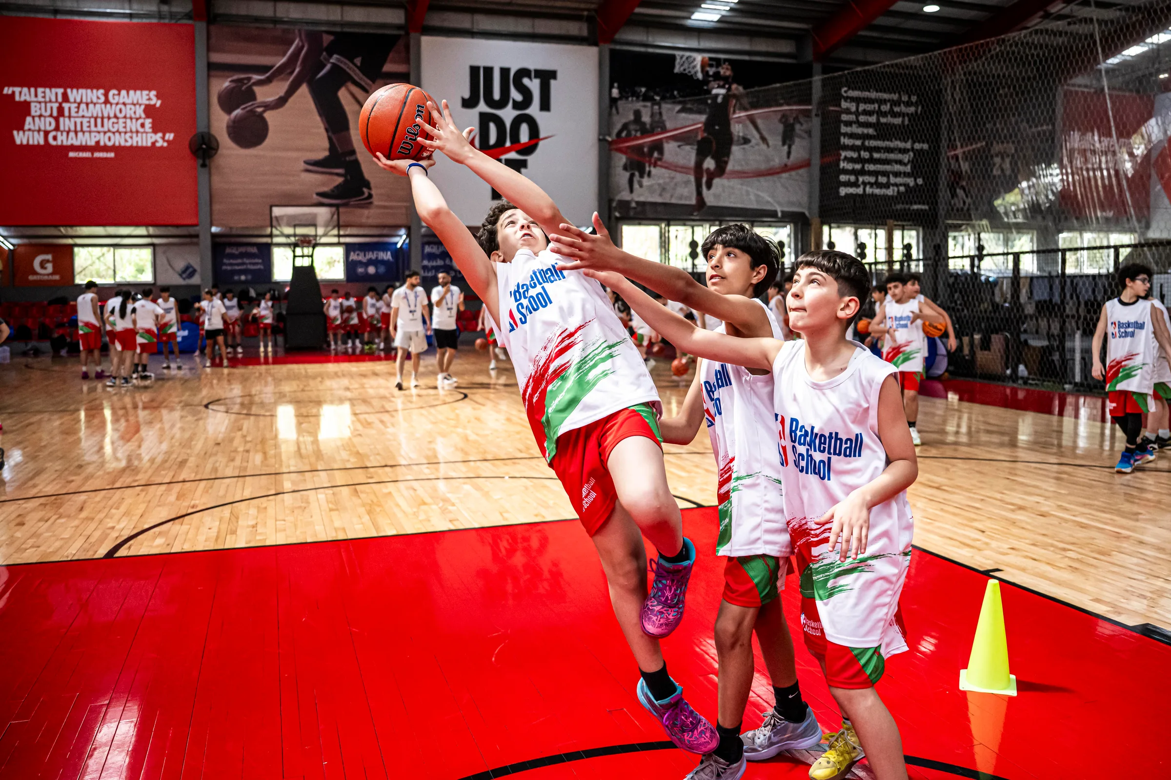 Attacking the rim